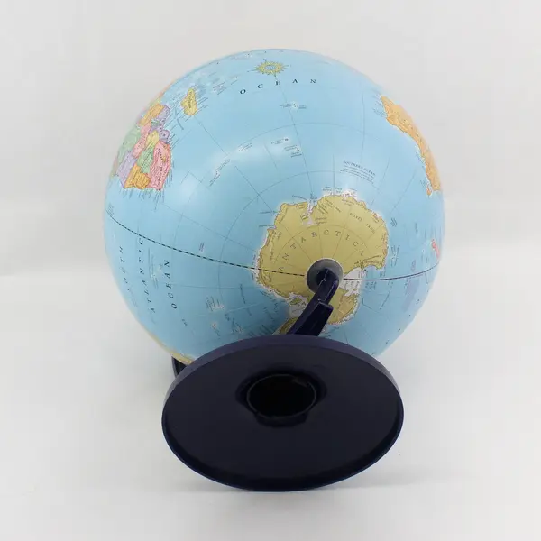 Herff Jones George F. Cram 12" Rotating Imperial World Globe W/Plastic Stand
