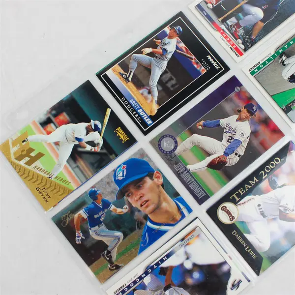 Lot of 23 1990s Score & Pinnacle  Baseball Cards Chiefs Dodgers Indians Yankees