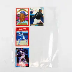 Lot of 4  Bo Jackson  Baseball Trading Cards White Sox Royals