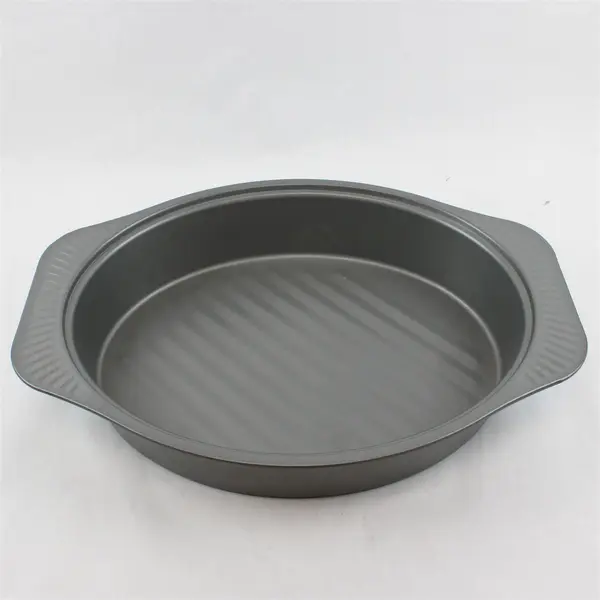 Unbranded Solid Gray Stainless Steel Oval Turkey Roasting Pan Bakeware No Lid
