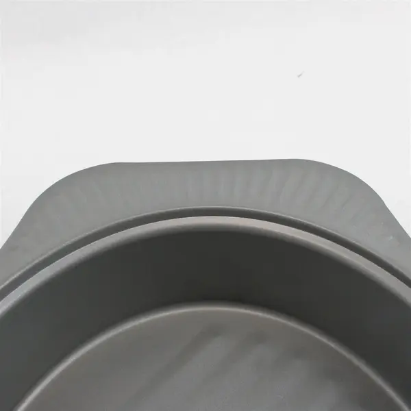 Unbranded Solid Gray Stainless Steel Oval Turkey Roasting Pan Bakeware No Lid