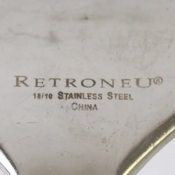 Retroneu 18/10 Stainless Steel Serving Fork 9 In