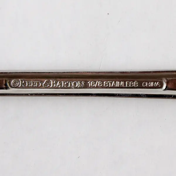 Reed & Barton Esteril Stainless Steel Serving Fork 8.25"