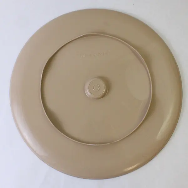 Vintage Tupperware White/Beige Plastic Chip N' Dip/Dip-N-Serving Set 3 Pieces