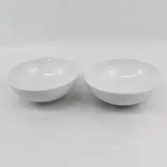 Lot of 2 World Market Ceramic Cereal Bowls 7"