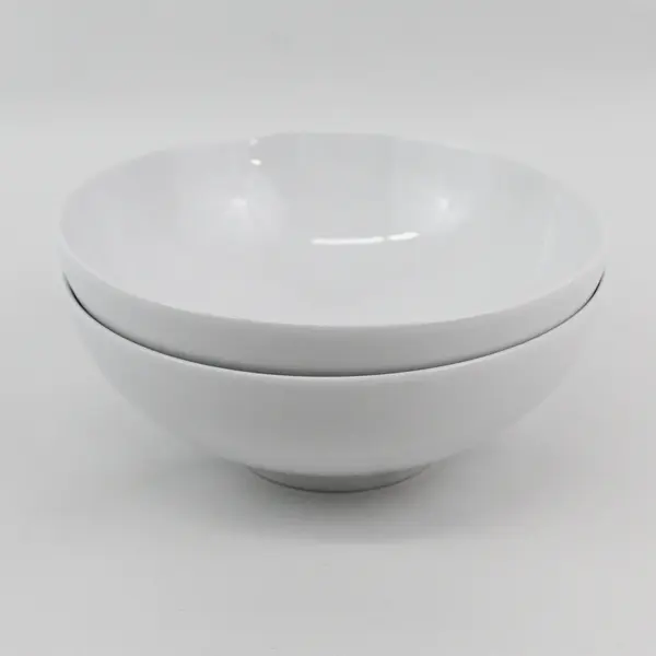 Lot of 2 World Market Ceramic Cereal Bowls 7"