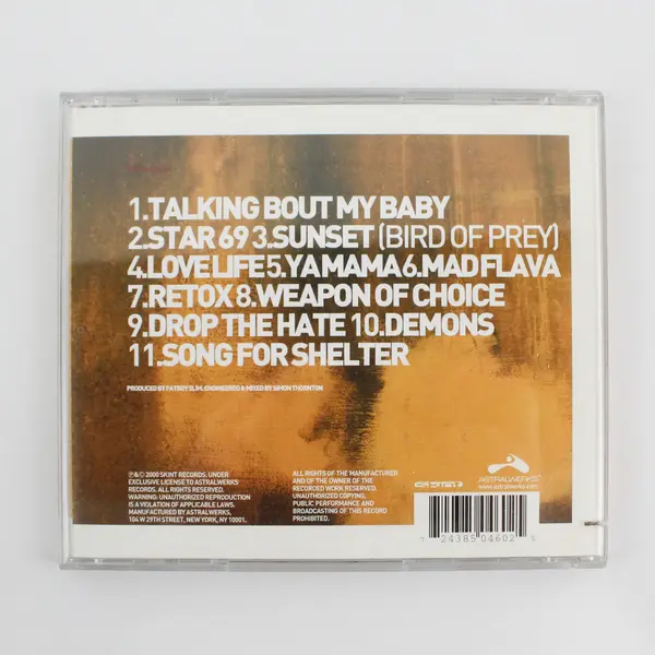 Halfway Between the Gutter and the Stars by Fatboy Slim CD 2000