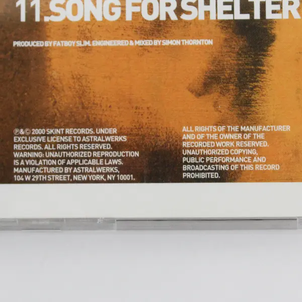 Halfway Between the Gutter and the Stars by Fatboy Slim CD 2000