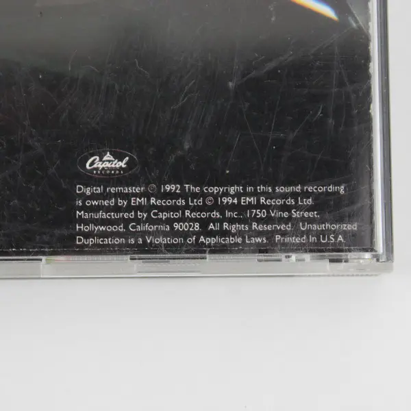 Dark Side Of The Moon by Pink Floyd 1994 CD Capitol Records