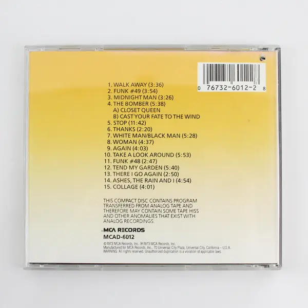 The James Gang 15 Greatest Hits MCA Records CD 1973