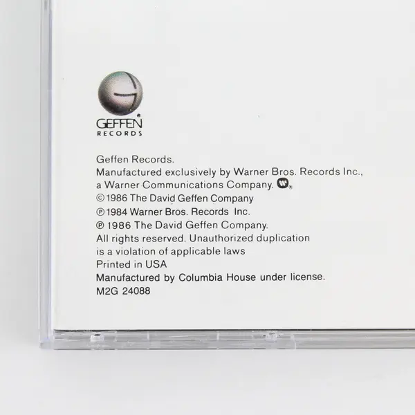 Peter Gabriel So CD 1986 Geffen Records
