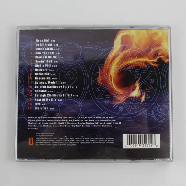 Elva by Unwritten Law CD Interscope Records 2002