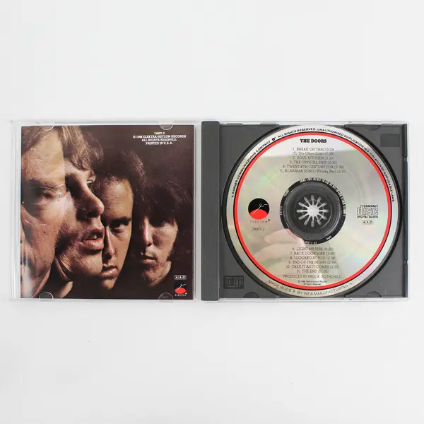 The Doors Self-Titled Album by The Doors CD Elektra Records 1988