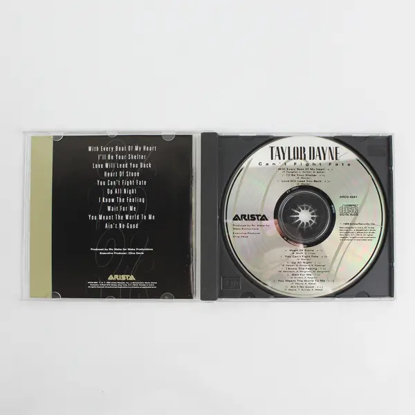 Cant Fight Fate by Taylor Dayne Album CD 1989 Arista Records