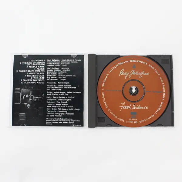 Fresh Evidence by Rory Gallagher Album Capo Records 1990 CD