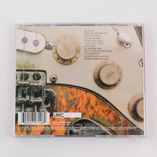 Against the Grain by Rory Gallagher 2018 CD Album UMC