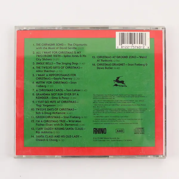 Dr. Demento Presents The Greatest Christmas Novelty CD of All Time CD 1989