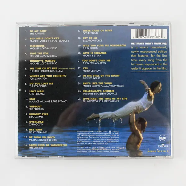 Ultimate Dirty Dancing Soundtrack Music CD Album 2003