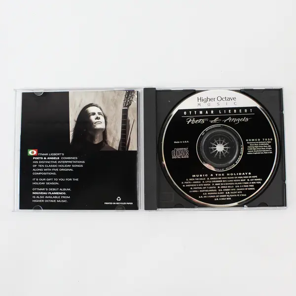 Poets & Angels by Ottmar Liebert CD 1990 Higher Octave Music