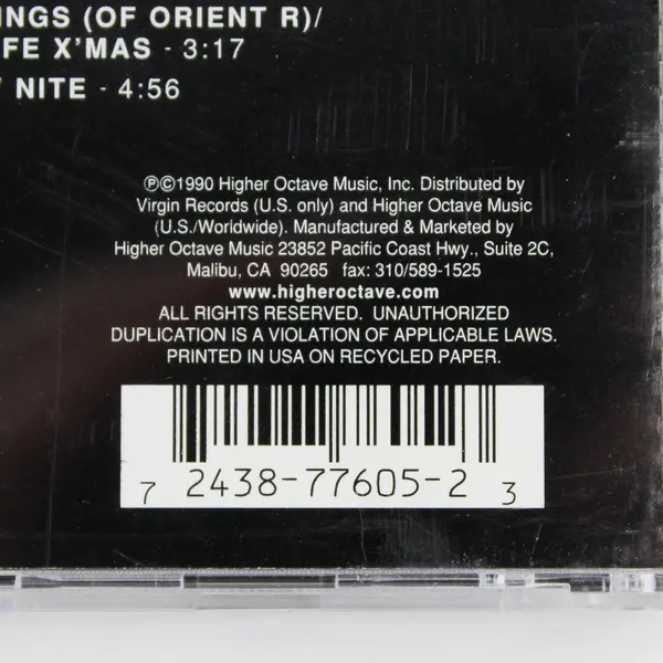 Poets & Angels by Ottmar Liebert CD 1990 Higher Octave Music