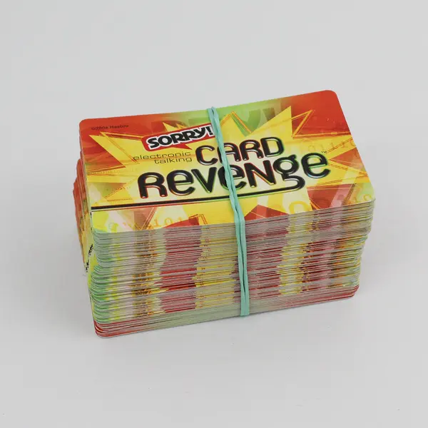 Hasbro Sorry Card Revenge Red Electronic Talking Board Game 