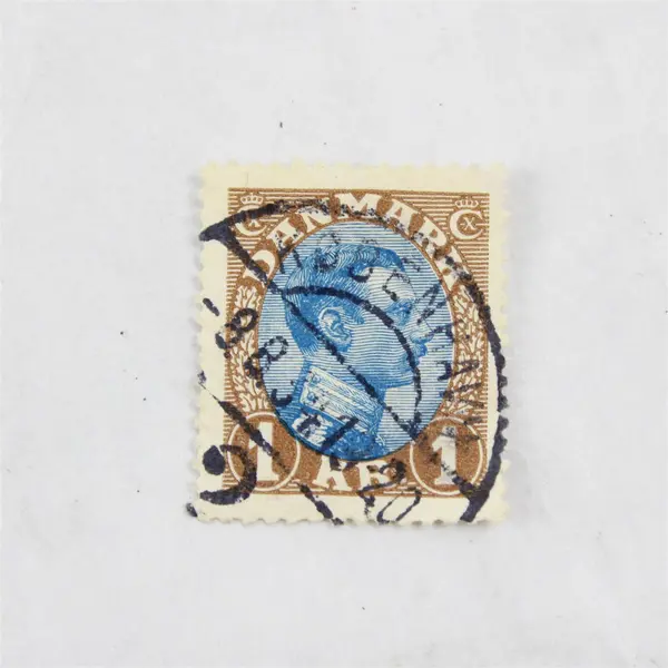 Lot Of 6 Denmark King Christian X Stamps Used Canceled