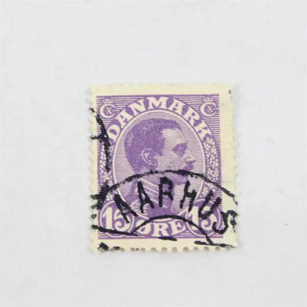 Lot Of 6 Denmark King Christian X Stamps Used Canceled