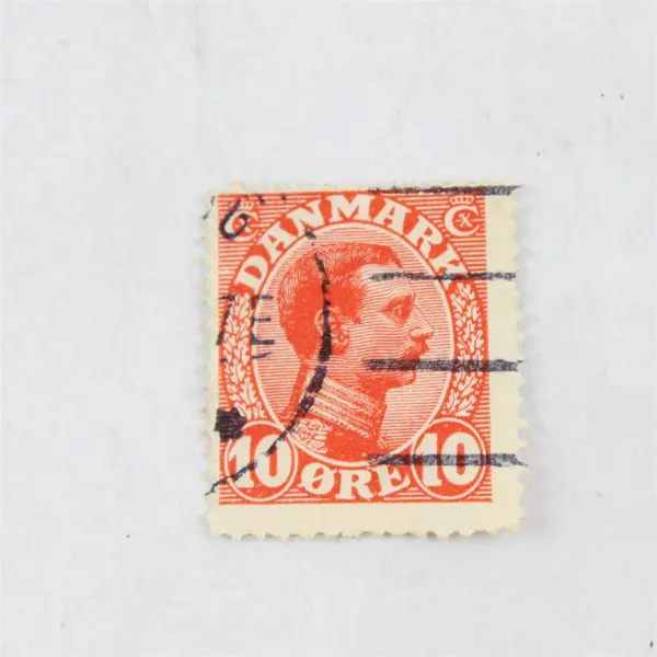 Lot Of 6 Denmark King Christian X Stamps Used Canceled