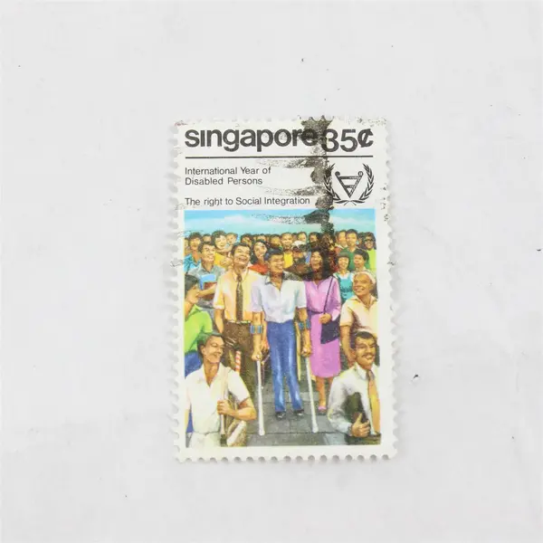 Lot Of 10 Singapore Mixed Stamps 1970s Used