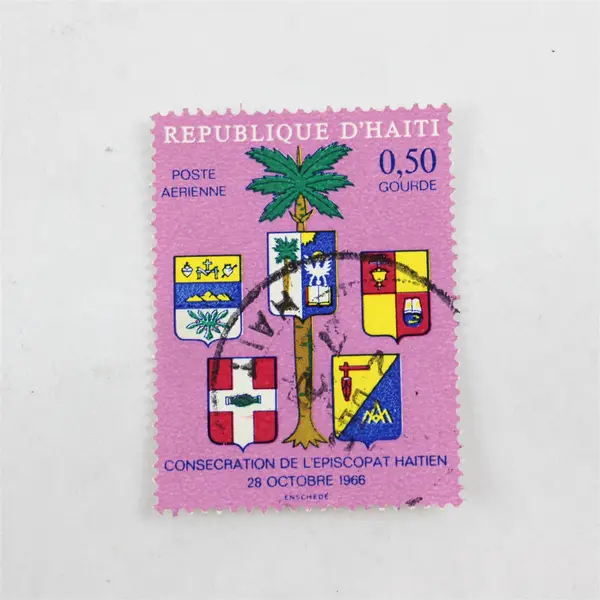 Lot Of 7 Haiti Stamps Mixed Used Mint Cancelled To Order 1960s 1980s