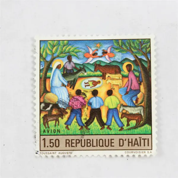 Lot Of 7 Haiti Stamps Mixed Used Mint Cancelled To Order 1960s 1980s