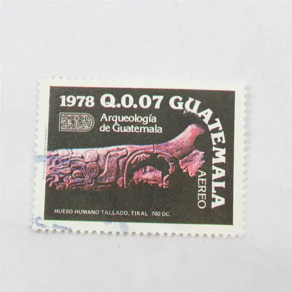 Lot Of 6 Guatemala Mixed Commemorative Stamps Mint Canceled To Order 1970s 1980s