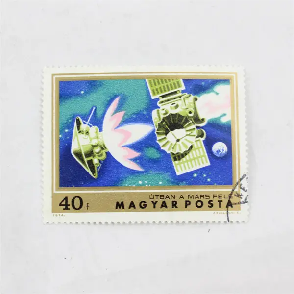 Lot Of 8 Hungary Satellite Stamps Mint Canceled To Order 1974 1976
