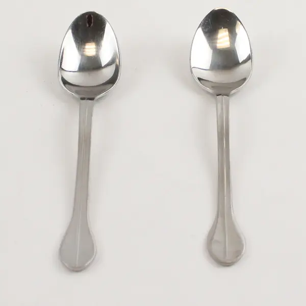 Lot of 2 IKEA Dining Stainless Steel Teaspoons Flatware Silverware Pieces