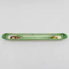 Vintage Jay Import Co. Long Narrow Ceramic Olive Dish 15.5in