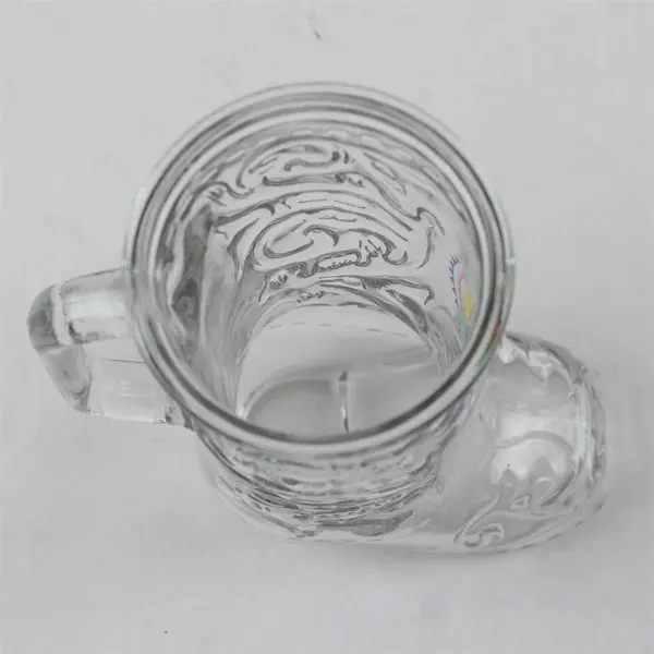 Vintage Wildhorse Saloon Nashville Clear Glass Cowboy Boot Mug