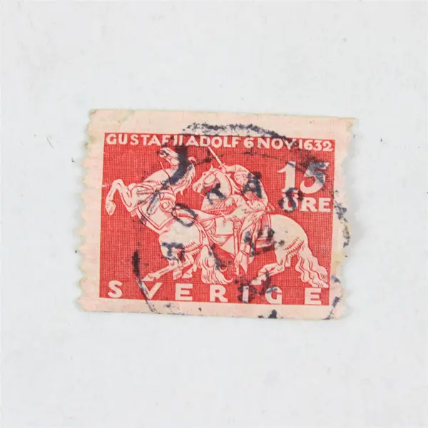 Lot Of 6 Mixed Sweden 10/20/15 Ore Stamps Used 1900-1930s