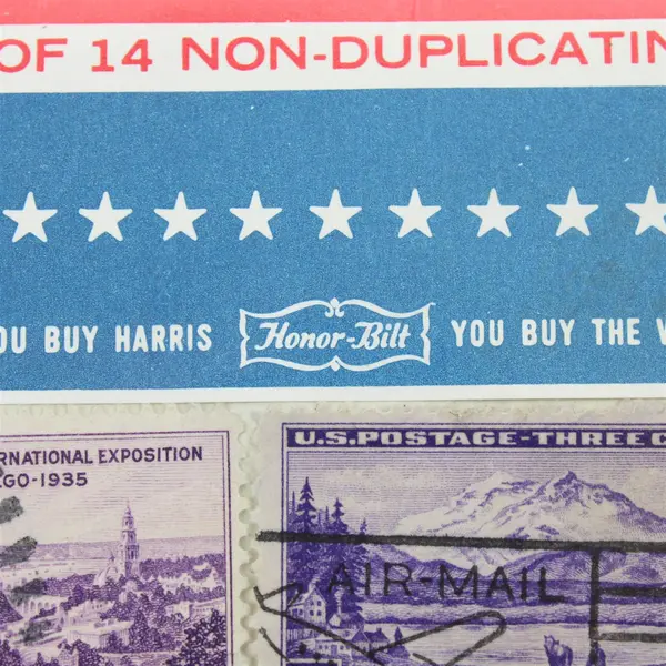 Vintage Honor Bilt US Early Commemoratives 25 Stamp Packet Sealed