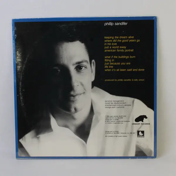 Phillip Sandifer - Keeping The Dream Alive 12" Sealed Vinyl Record