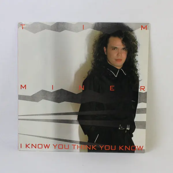 Tim Miner I Know You Think You Know 12" Sealed Vinyl Record