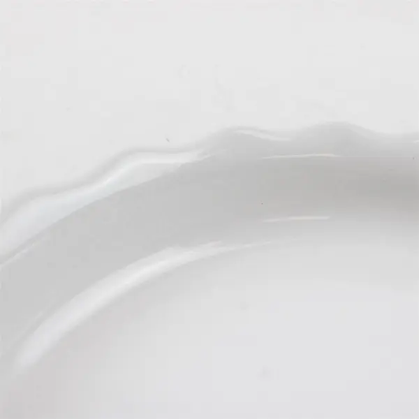 Vintage Emilie Henry Cobalt Ruffled Edge Pie Dish 11.75" White Interior