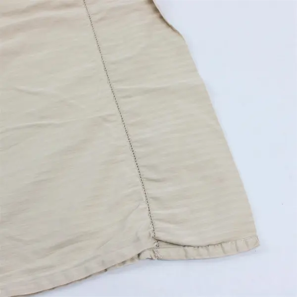 Lot Of 4 Liz Claiborne Beige Striped King Bed Set (2 Pillowcases, Fitted, Flat)