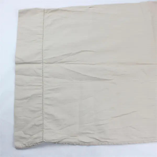 Lot Of 4 Liz Claiborne Beige Striped King Bed Set (2 Pillowcases, Fitted, Flat)