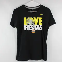 Nike Tostitos Fiesta Bowl Black T-Shirt Women's Large
