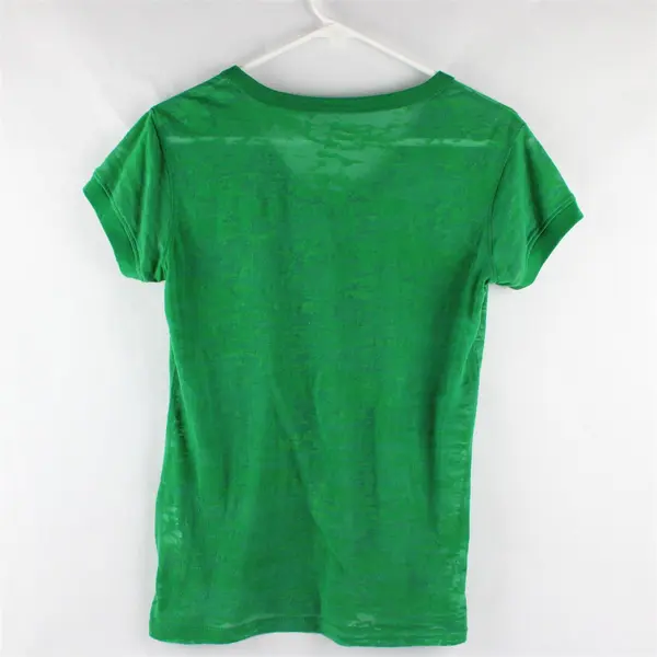 G3 for Her by Alyssa Milano Sheer Bedazzled Oregon Ducks T-Shirt Women's Large