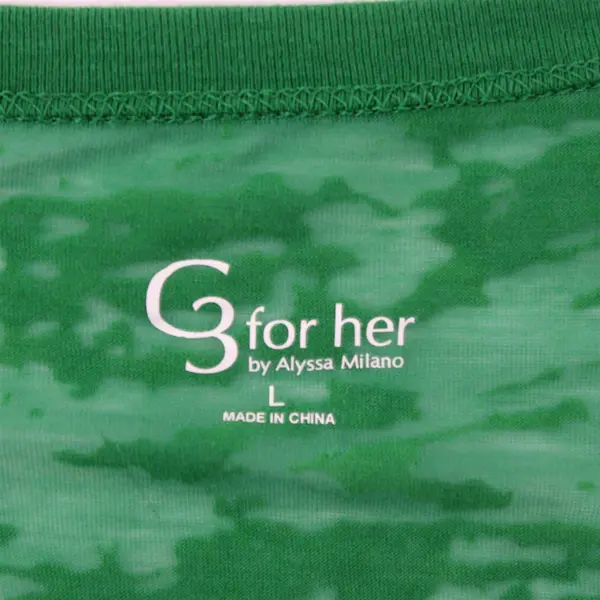 G3 for Her by Alyssa Milano Sheer Bedazzled Oregon Ducks T-Shirt Women's Large