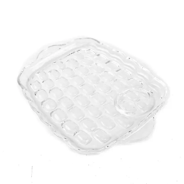 Vintage Federal Yorktown Luncheon Dish Clear Glass Tray 10.5"