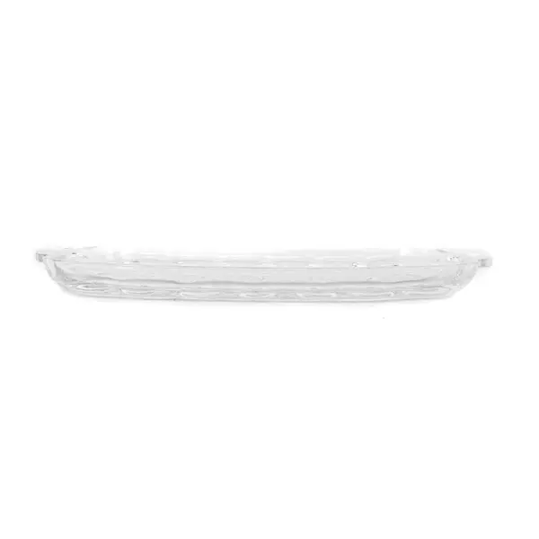 Vintage Federal Yorktown Luncheon Dish Clear Glass Tray 10.5"