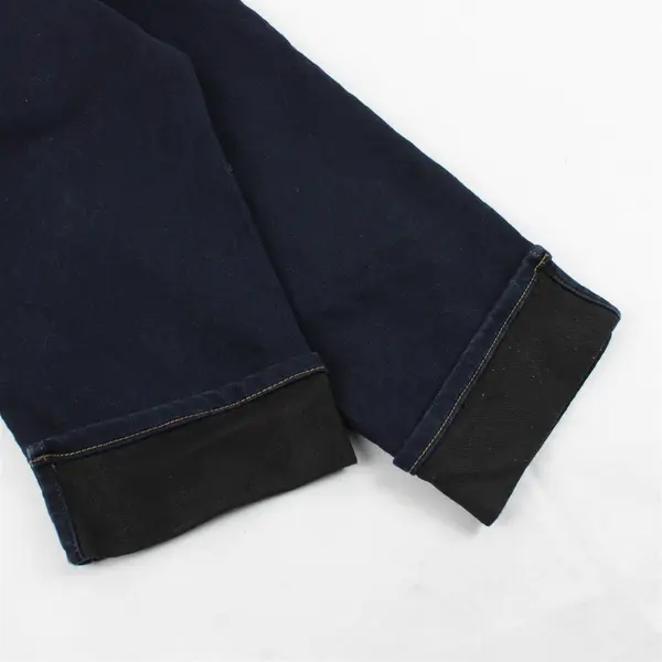 Just Be Dark Wash Cuffed Capri Jeggings Women's Small