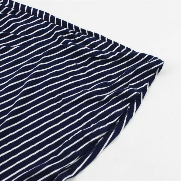 American Eagle Navy Blue and White Striped Spaghetti Strap Tank Women's XS